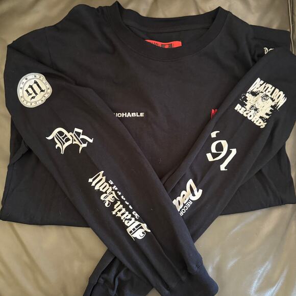 Death Row Records - Rare Embroidered Untouchable, L Shirt - Picture 2 of 12